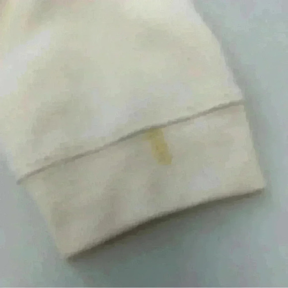 Vintage Tradition Fleece Crewneck Sweatshirt Snowflake Embroidered Ivory 3X - Picture 14 of 16